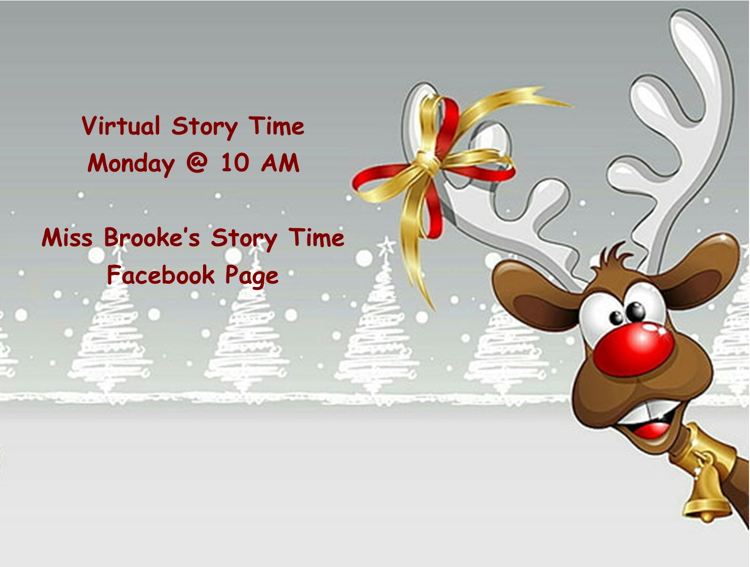 Virtual Story Time - Reindeer Week