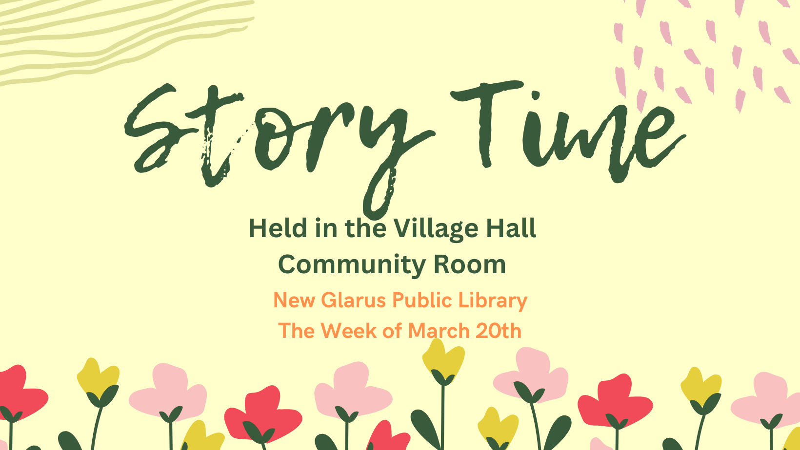 Spring Story Time