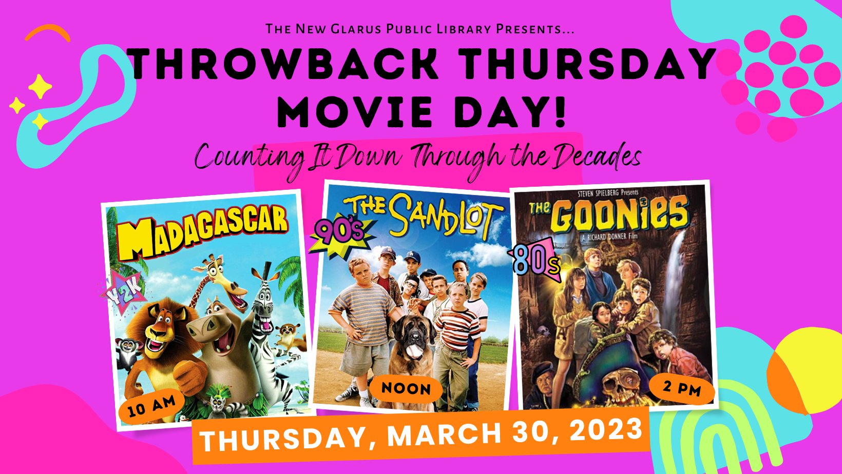 Throwback Thursday Movie Day