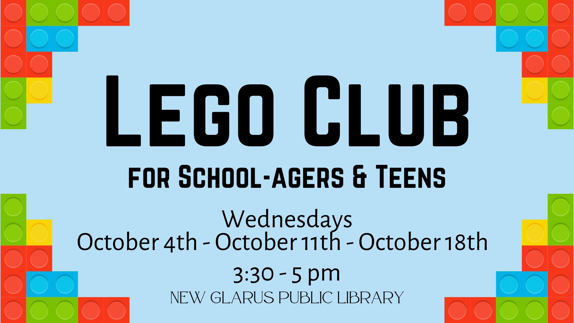 October Lego Club