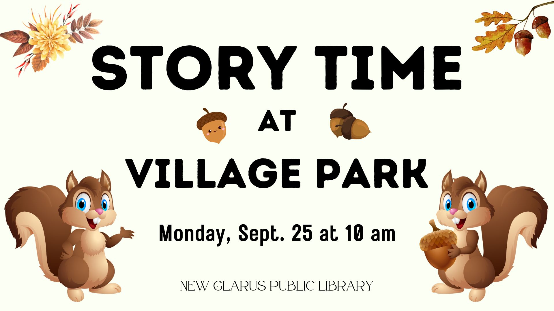 Squirrel Story Time