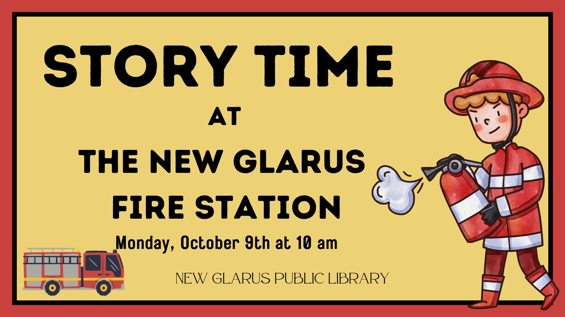 Fire Safety Story Time