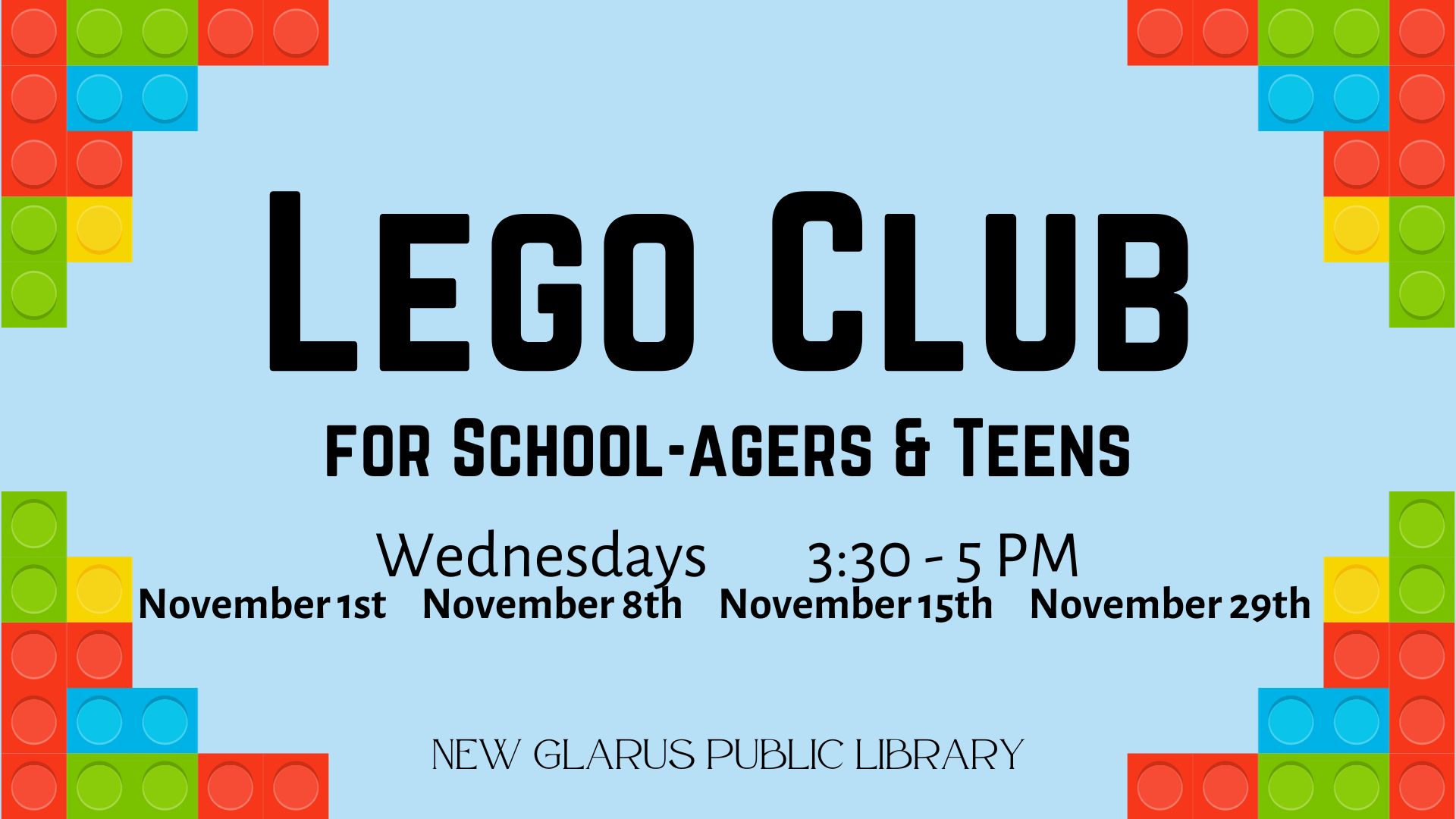 November Lego Club
