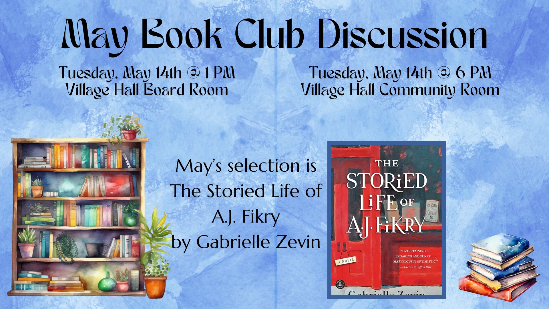 May Book Club Discussion