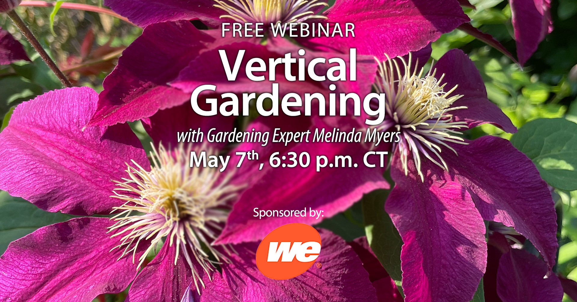 May 7th Gardening Webinar