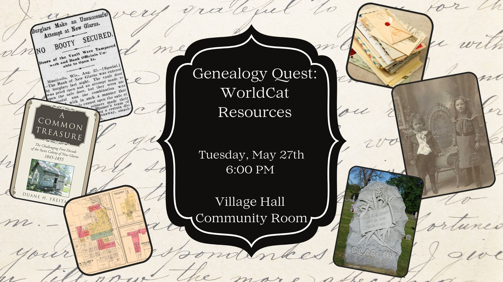 May Genealogy Quest
