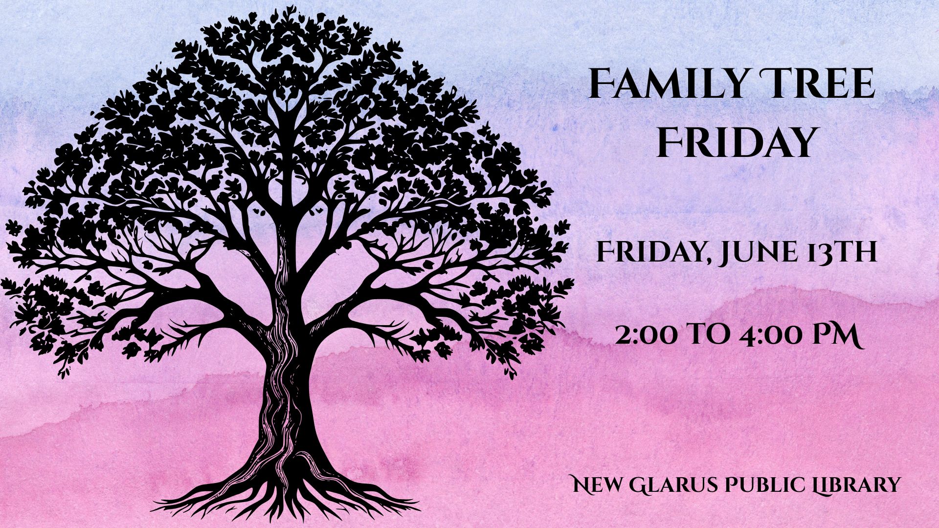 Family Tree Friday June 2025