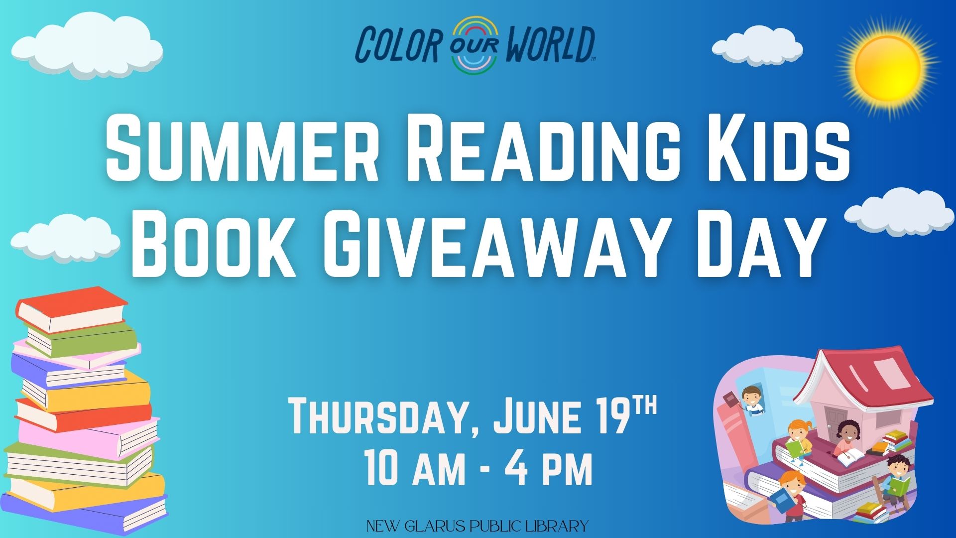 June Book Giveaway Day