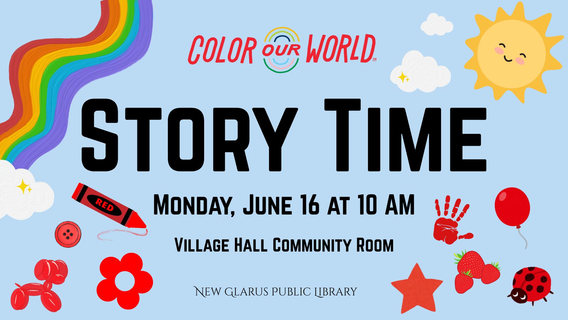 Summer Story Time - Red!
