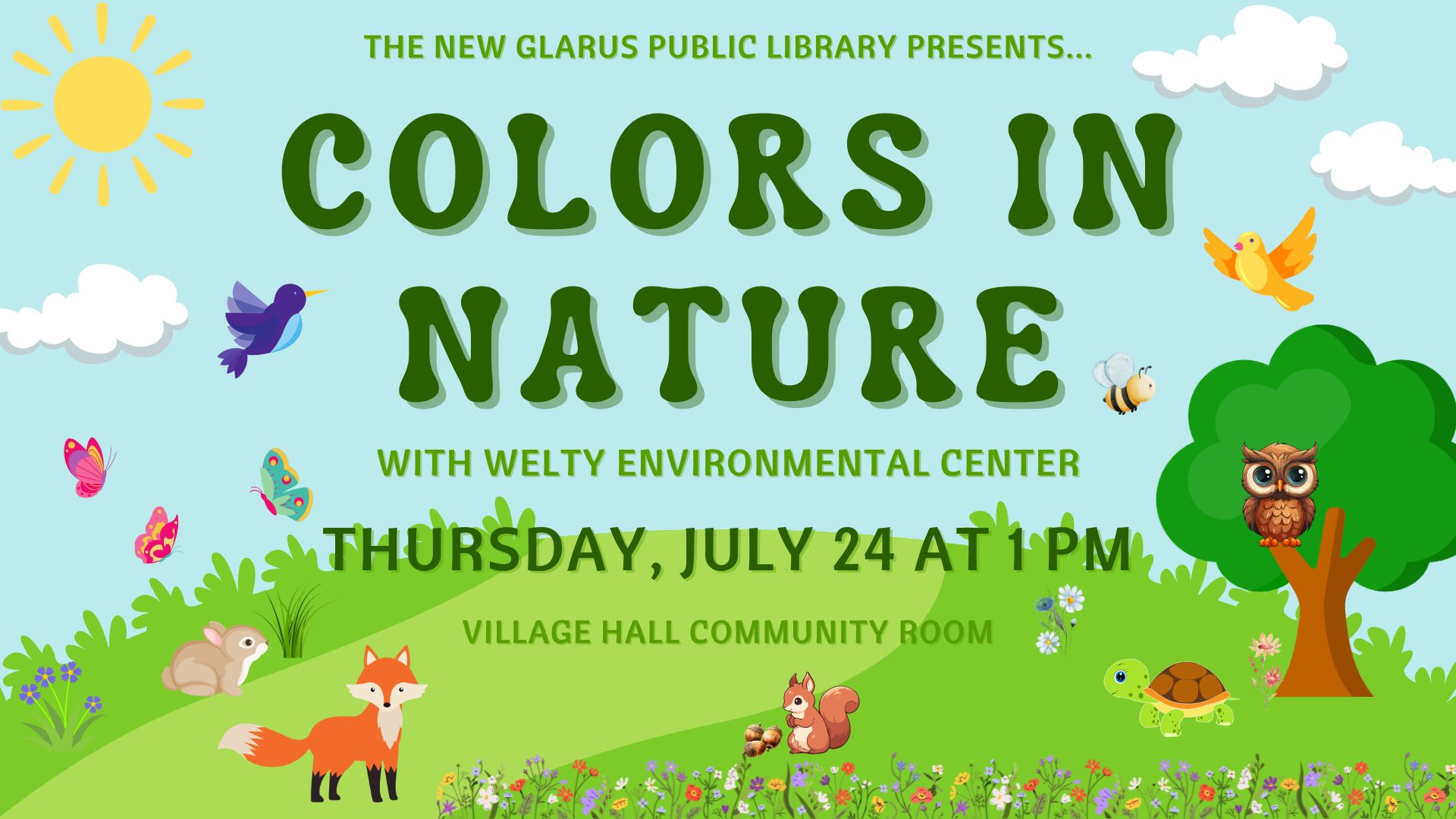 Welty Environmental Center: Colors in Nature