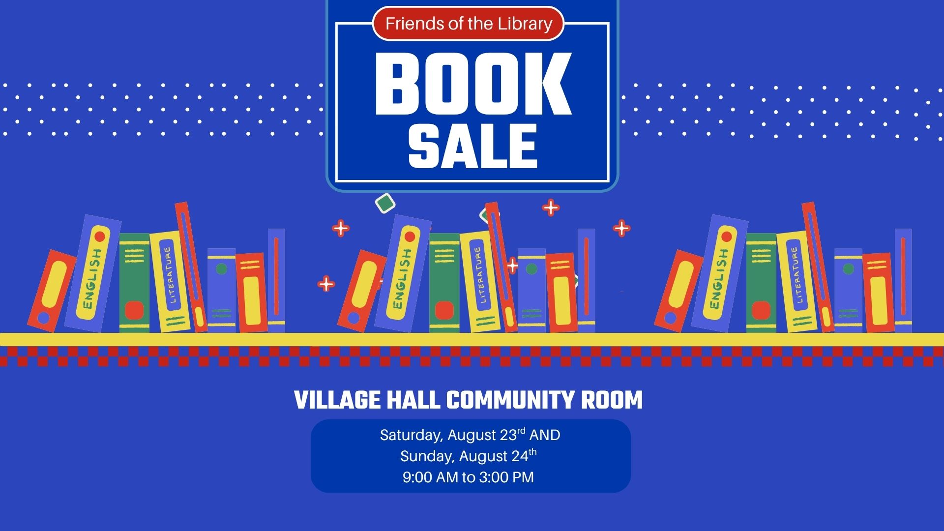 Friends of the Library Book Sale