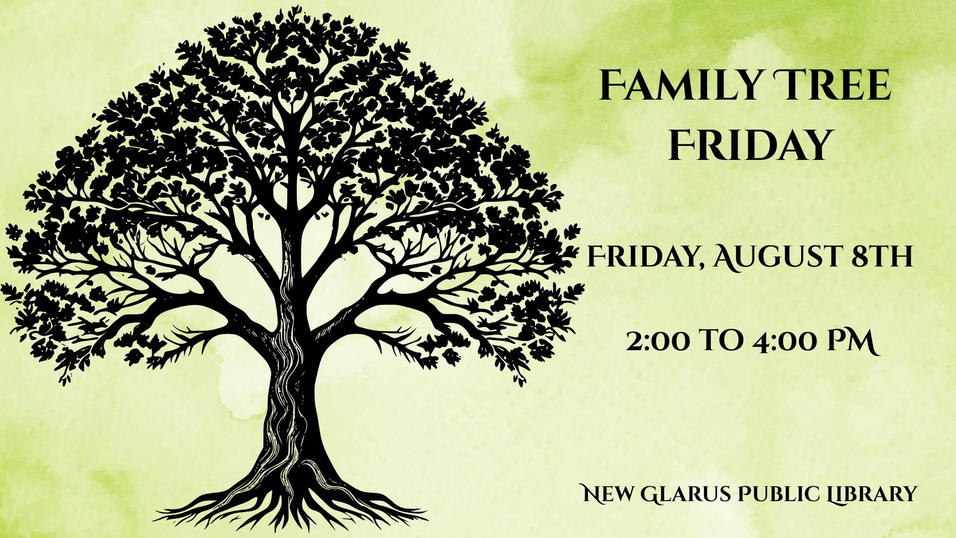 Family Tree Friday for August