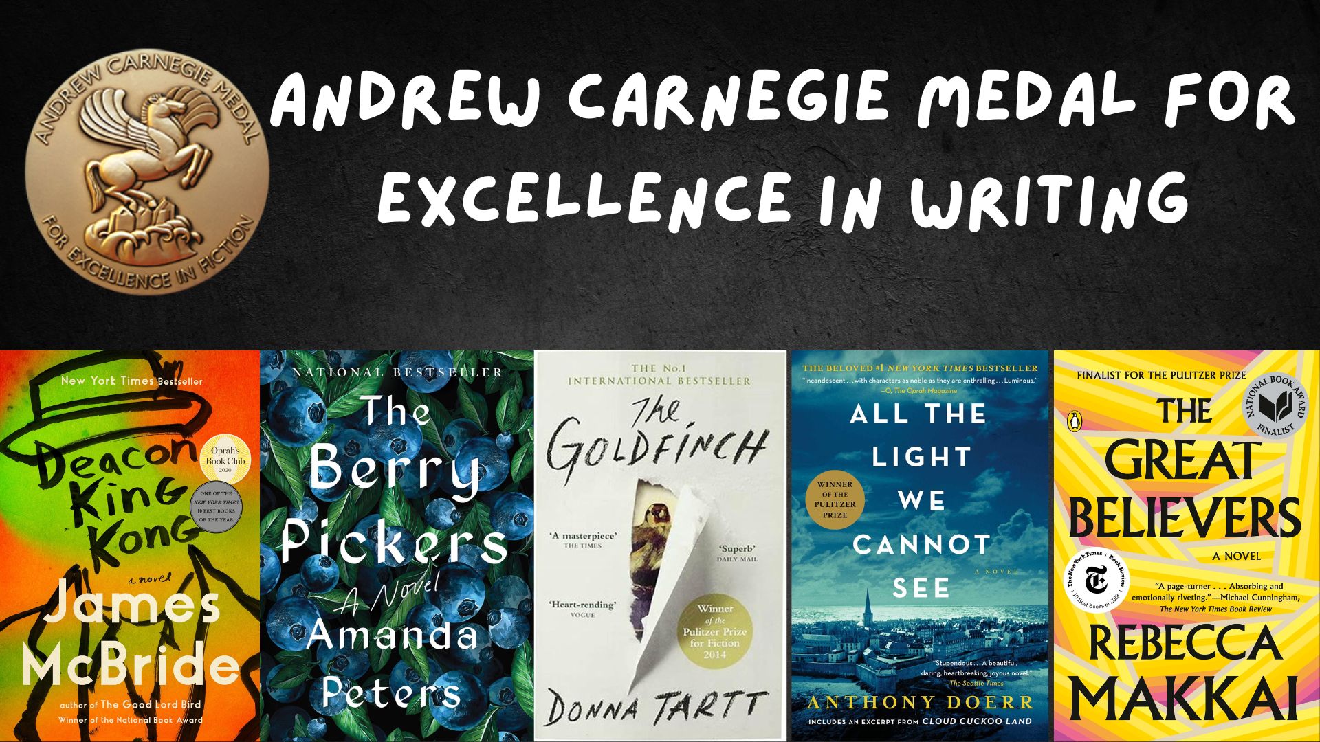 Carnegie Medal Books