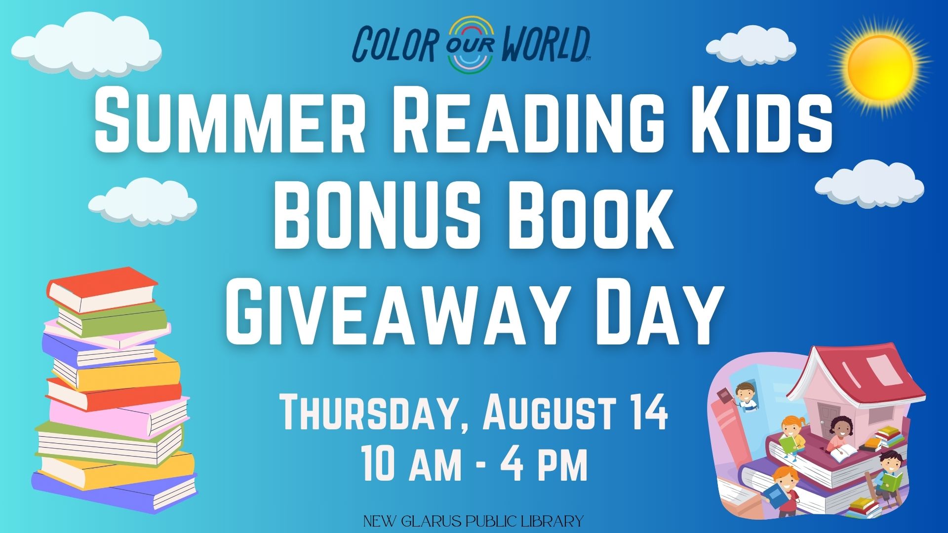 August Book Giveaway Day
