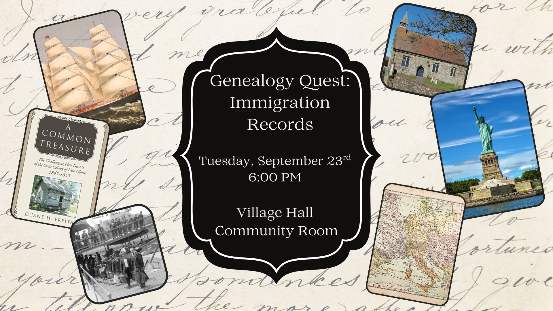 Genealogy Quest: Immigration Records