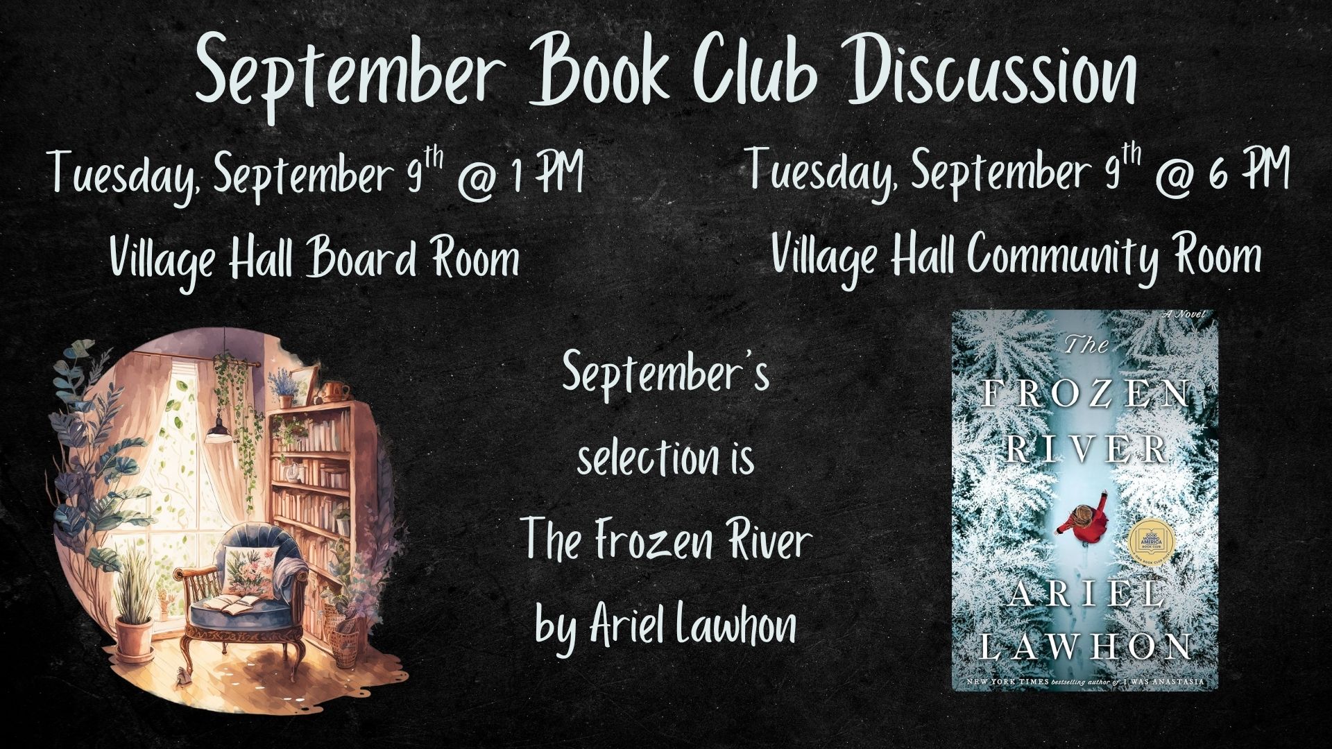 September book club discussion