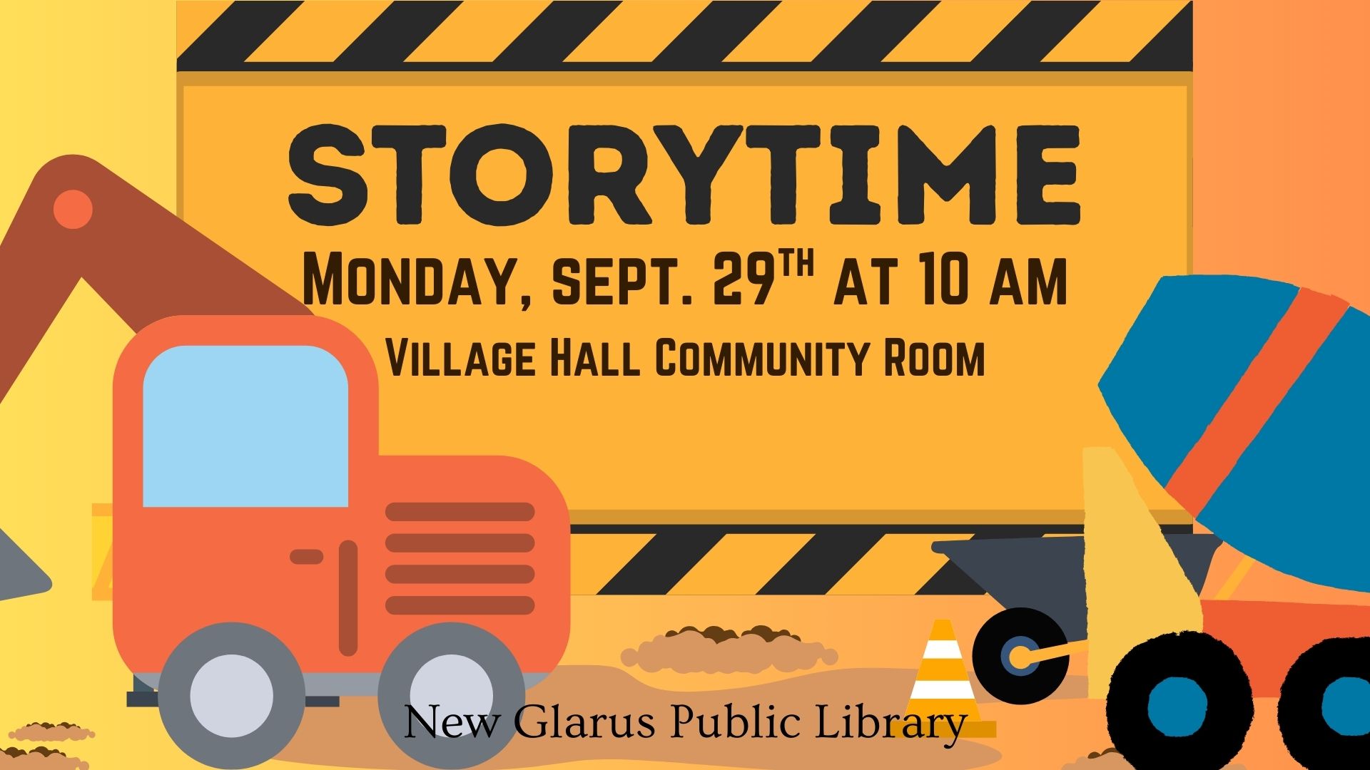 September 29 Storytime