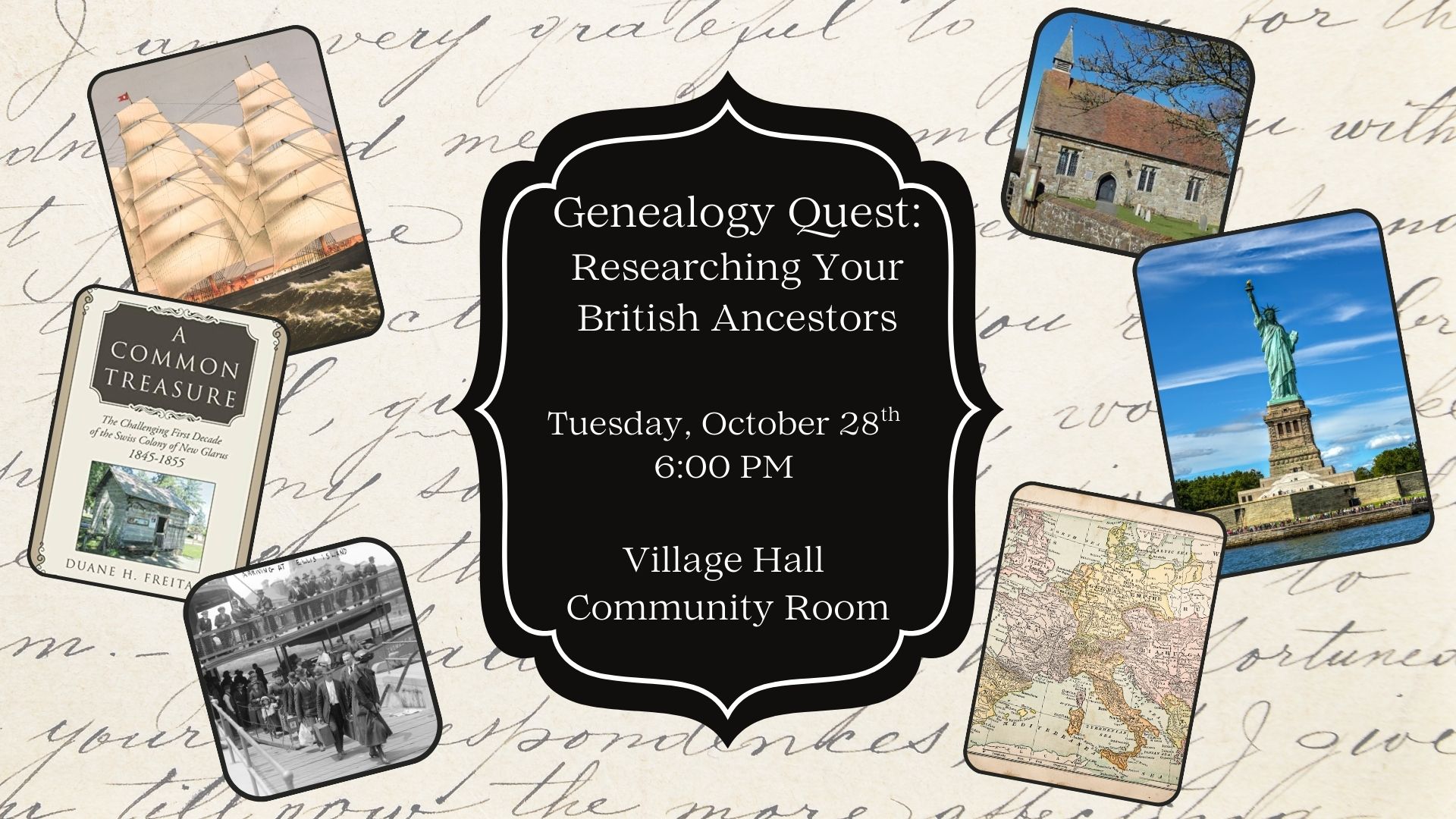 Genealogy Quest October