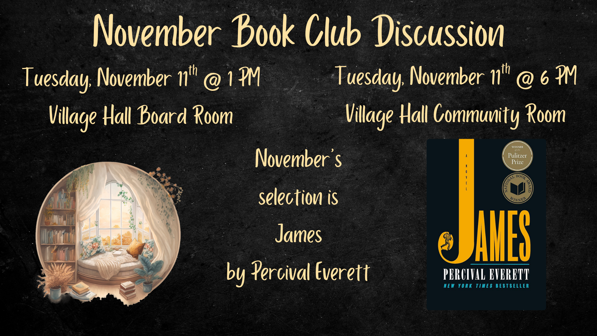 November book club discussion