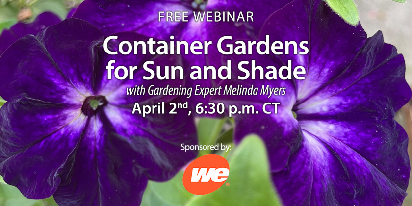 April 2nd Gardening Webinar